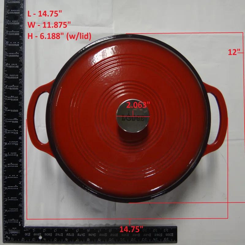 Lodge Enameled Cast Iron Dutch Oven