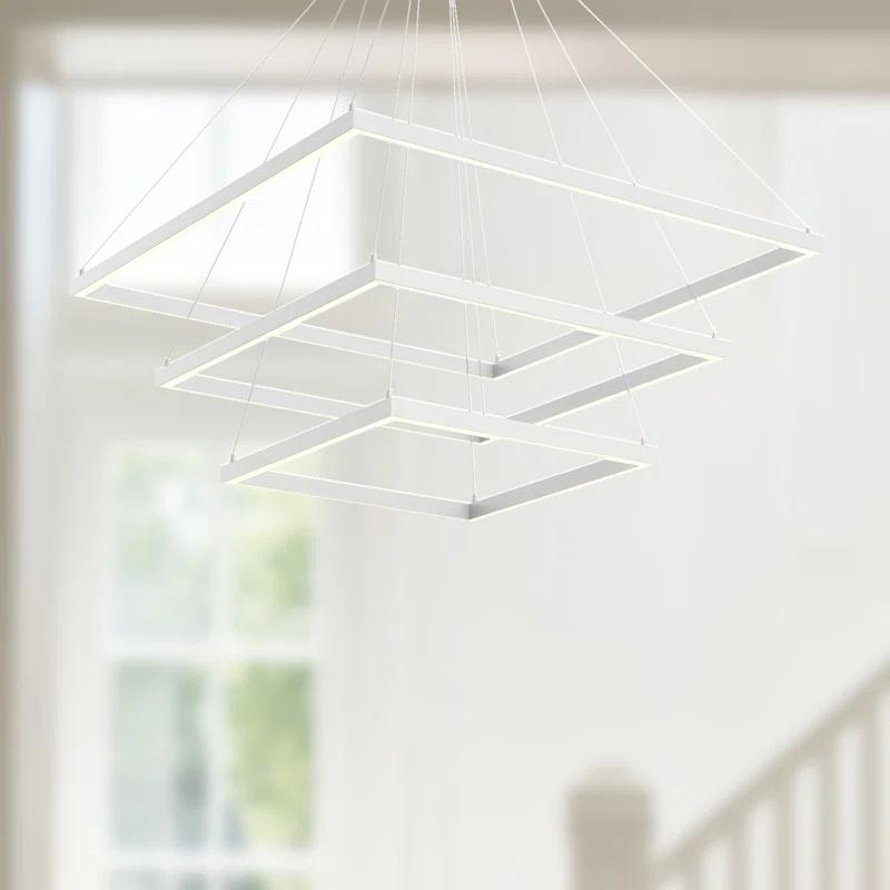 Kuzco Lighting Piazza 3 - Light LED Tiered Chandelier