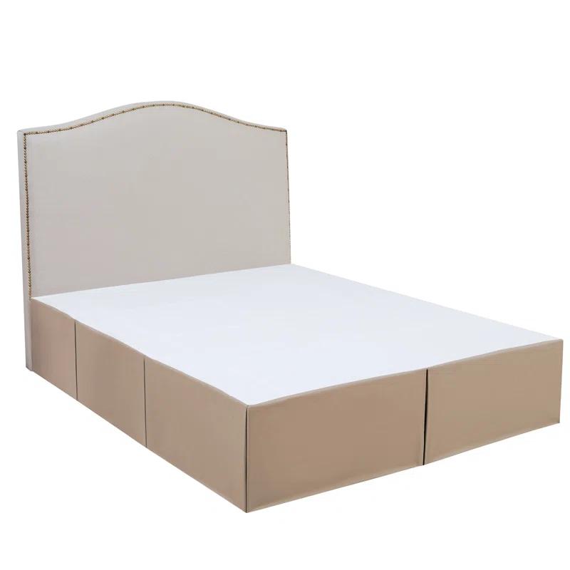 SouthShore Fine Linens Vilano Springs 15" drop Pleated Microfiber Bed Skirt