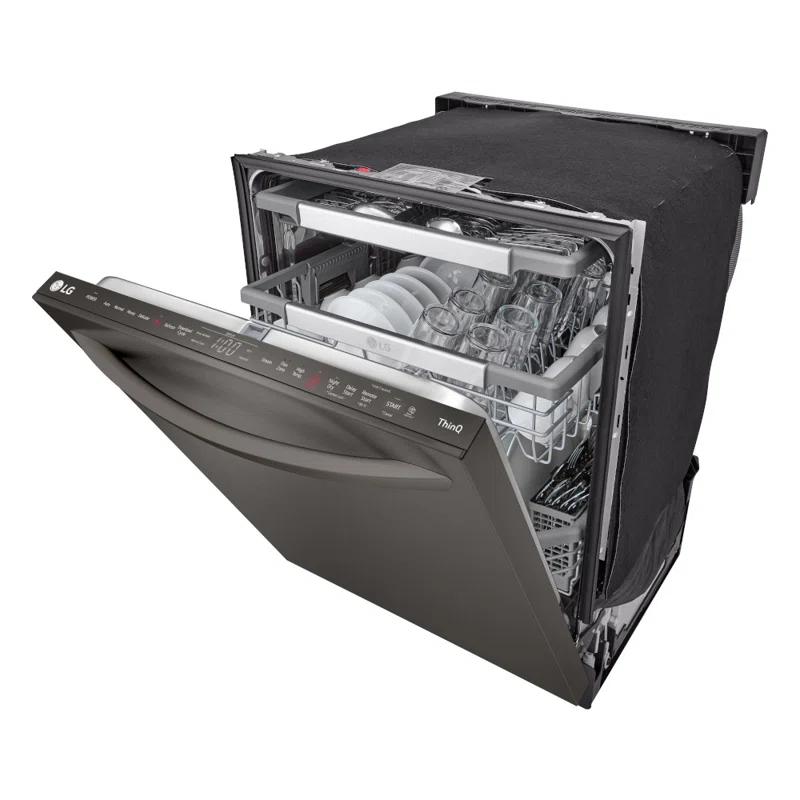 LG LG Smart Top Control Dishwasher with 1-Hour Wash & Dry, QuadWash® Pro, TrueSteam®, and Dynamic Heat Dry™ LDTH7972D