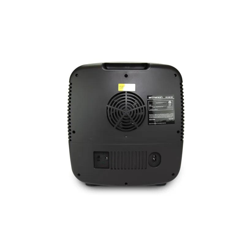 Emerson Emerson EFC-5001 Portable XL Mini Fridge Cooler for 12 Cans, 8L Capacity, AC/DC Power Compatibility, Removable Shelf, Lightweight Design – Ideal for Home, Office, Travel, Dorms, and Outdoor Use