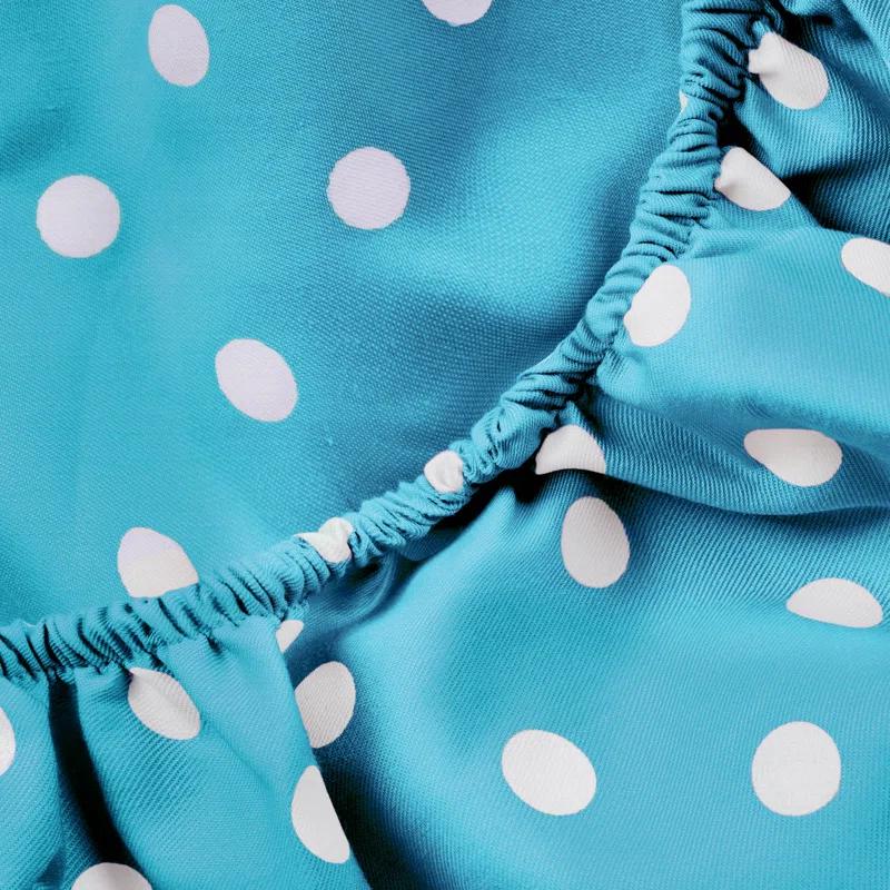 Superior Impressions Polka Dots 600 TC Cotton Poly Blend Deep Pocket Bed Sheet Set
