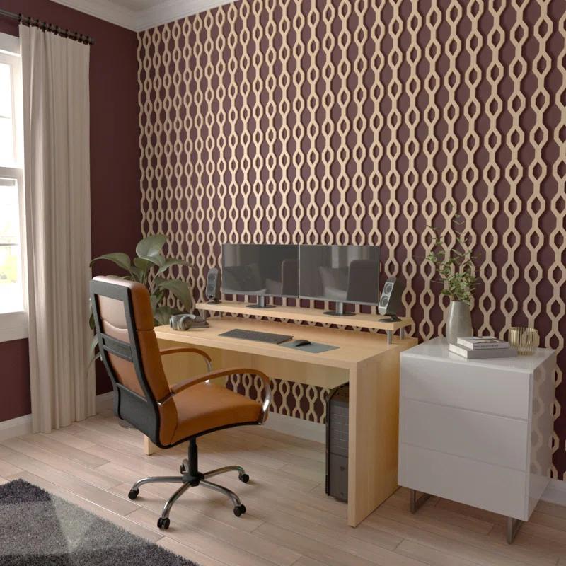 Wabash Adjustable Wood Decorative Slat Wall Panel Kit