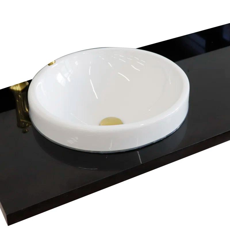 Bellaterra Home 43'' Single Bathroom Vanity Top with Sink