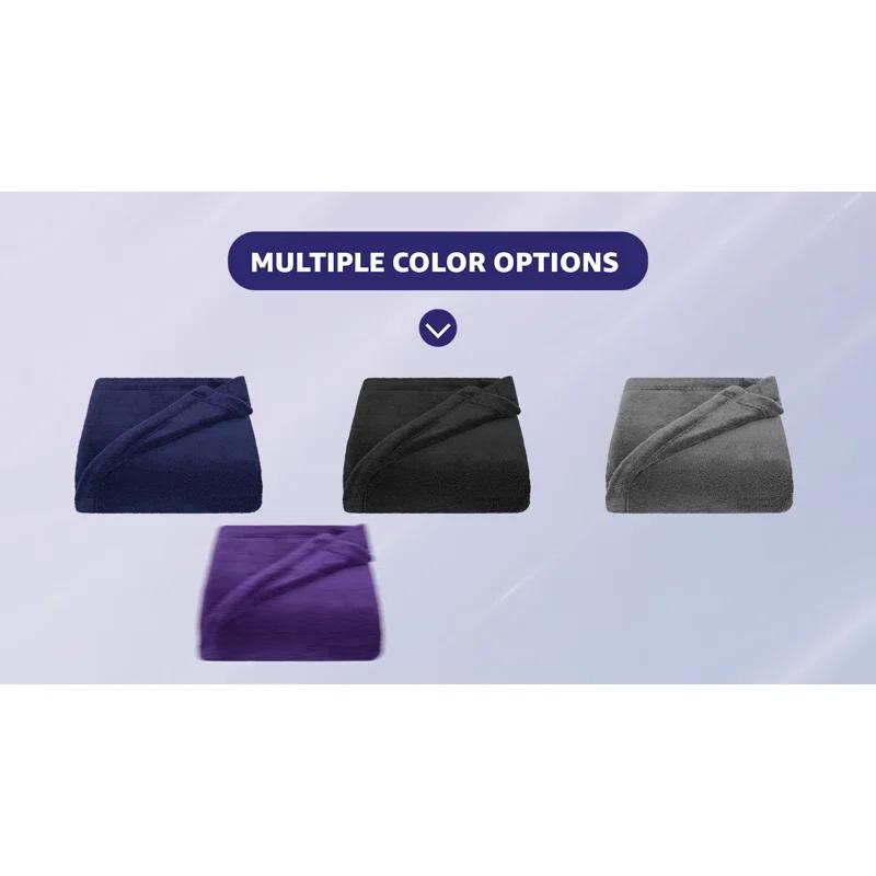 American Soft Linen Edison Knitted Throw Blanket