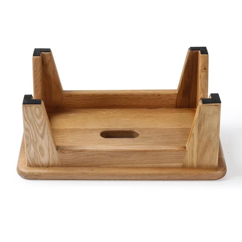 CONSDAN Oak Wood Step Stool