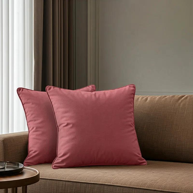 A1 Home Collections LLC Velvet Pillow Cover (Set of 2)