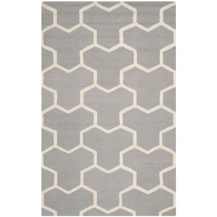 Safavieh Cambridge Hand Tufted Wool Geometric Rug