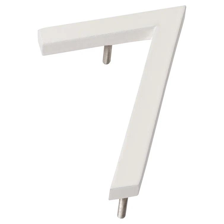 8'' H Metal House Number