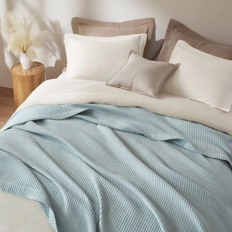 Waffle Weave Cotton Blanket