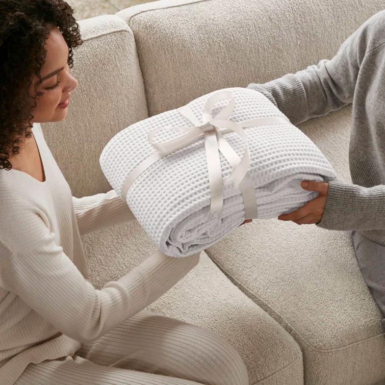 Waffle Weave Cotton Blanket