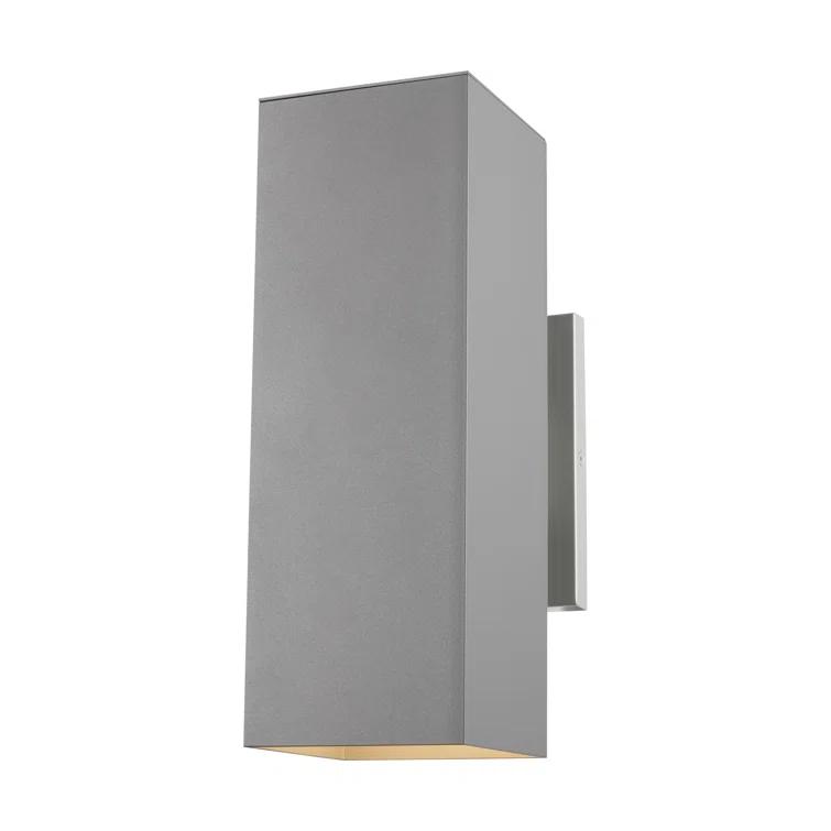 Dyer 2 Light Outdoor Aluminum Wall Light