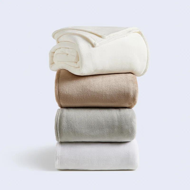 Cosy House Collection Everyday 1500 Series Fleece Blanket - Soft, Breathable & Skin-Friendly