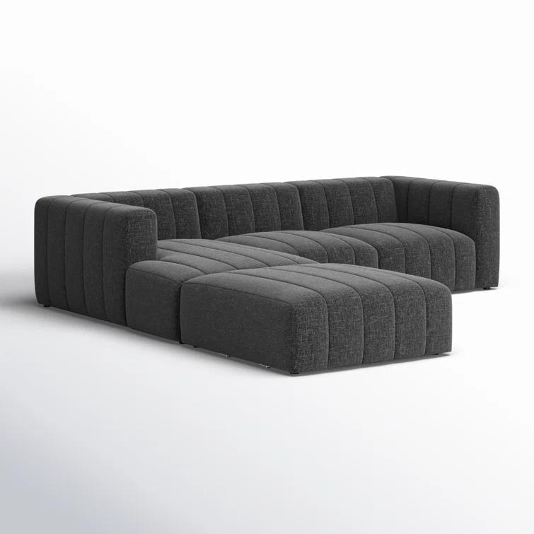 Bowry 4 - Piece Modular Upholstered Chaise L-Sectional