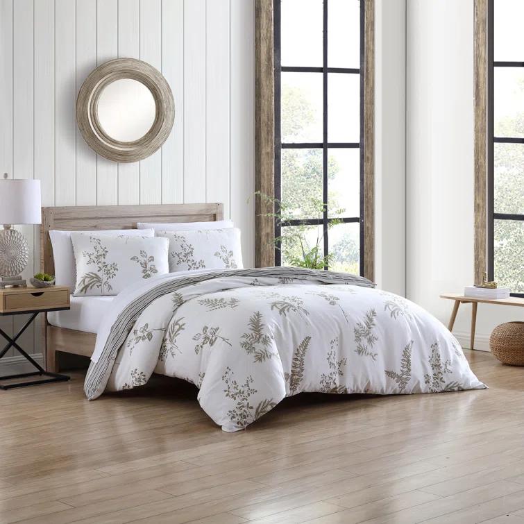 Stone Cottage Bedding Stone Cottage Willow Cotton Reversible 3 Piece Comforter Set