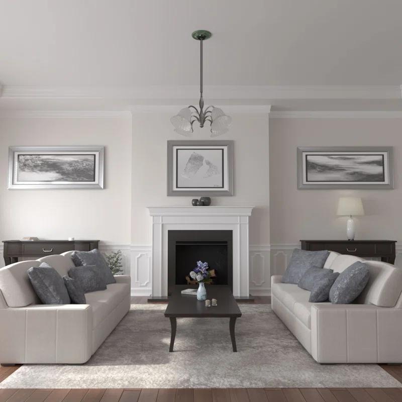 Ekena Millwork Endurathane Leaf Ceiling Medallion, 11 3/8"OD x 3 5/8"ID x 1 1/8"P (Fits Canopies up to 4 3/4"), Hand-Painted Gold Finish CM11WAAGF