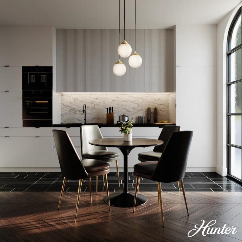 Hunter Fan Hepburn 3 - Light Cluster Globe Pendant