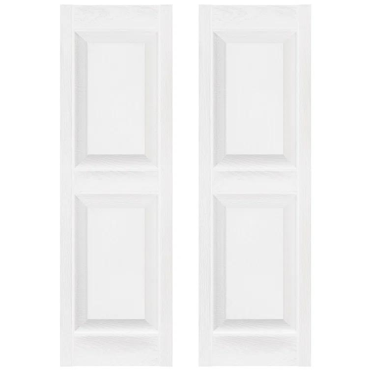Builders Edge Raised Panel Shutters