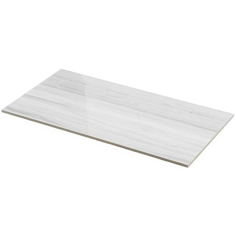 Bond Tile 12" x 24" Polished Marble Look Porcelain Floor and Wall Tile