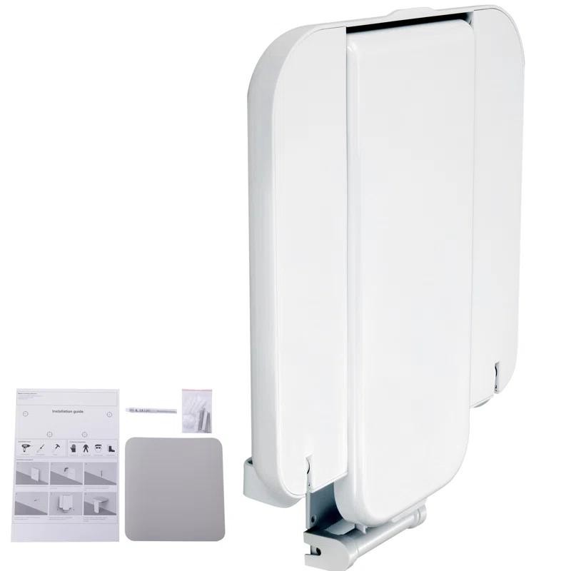 VEVOR 15.7'' W Plastic / Acrylic Shower Bench
