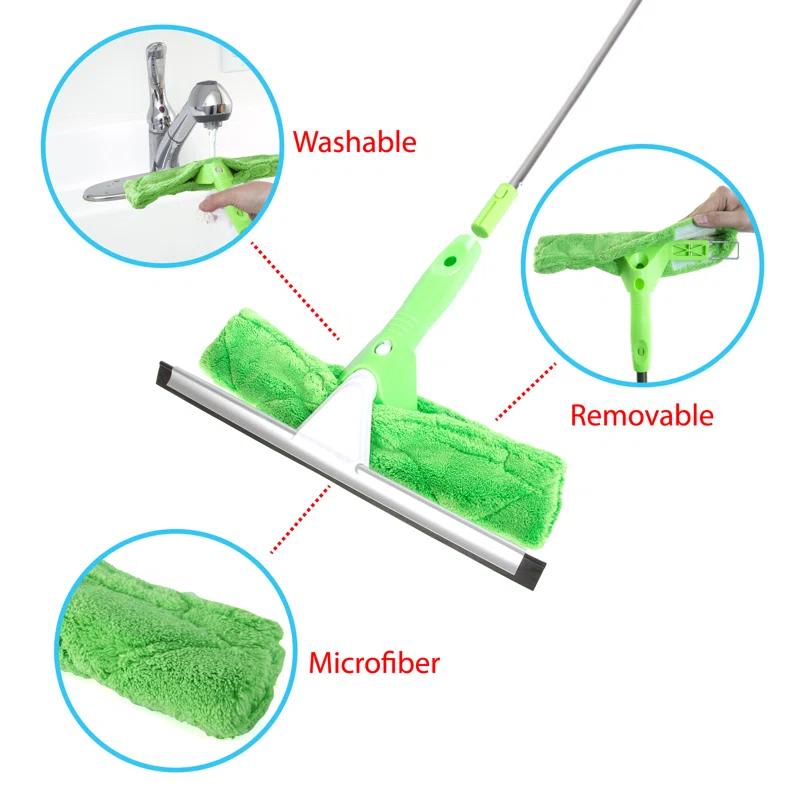 Kitchen + Home Adjustable Squeegees with Replaceable Head
