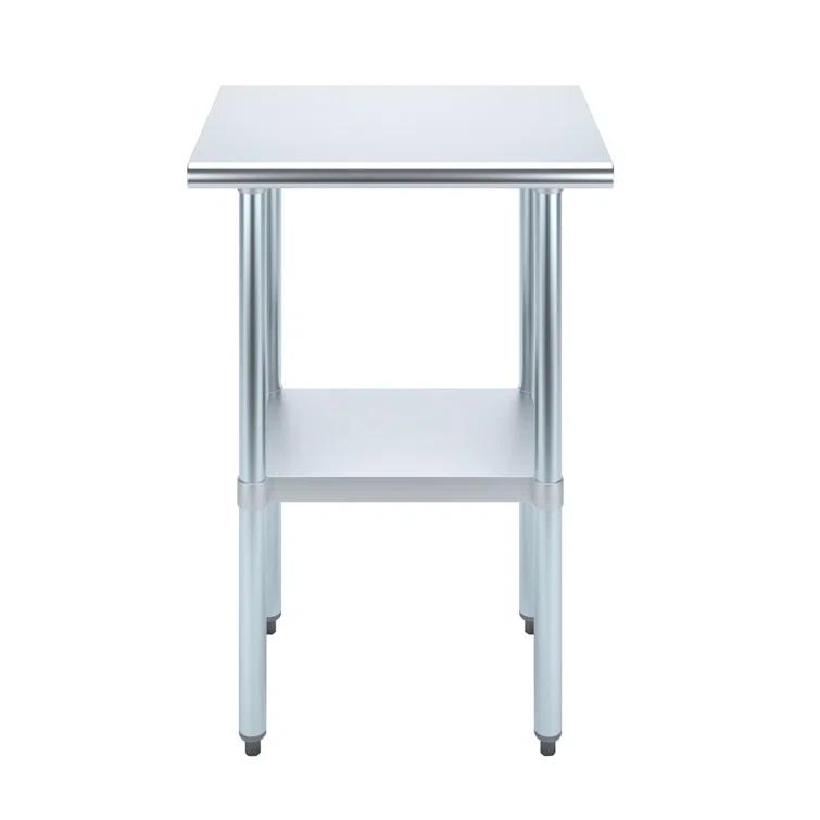 Amgood 24 in. x 18 in. Stainless Steel Table