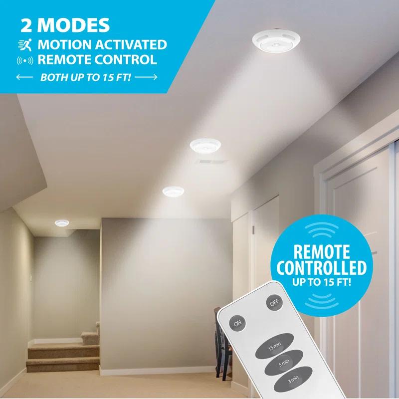 Bell + Howell Bell + Howell Wireless Motion Activated Ceiling Light with Remote Control