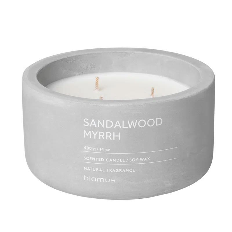 FRAGA Sandalwood Myrrh Scented Jar Candle