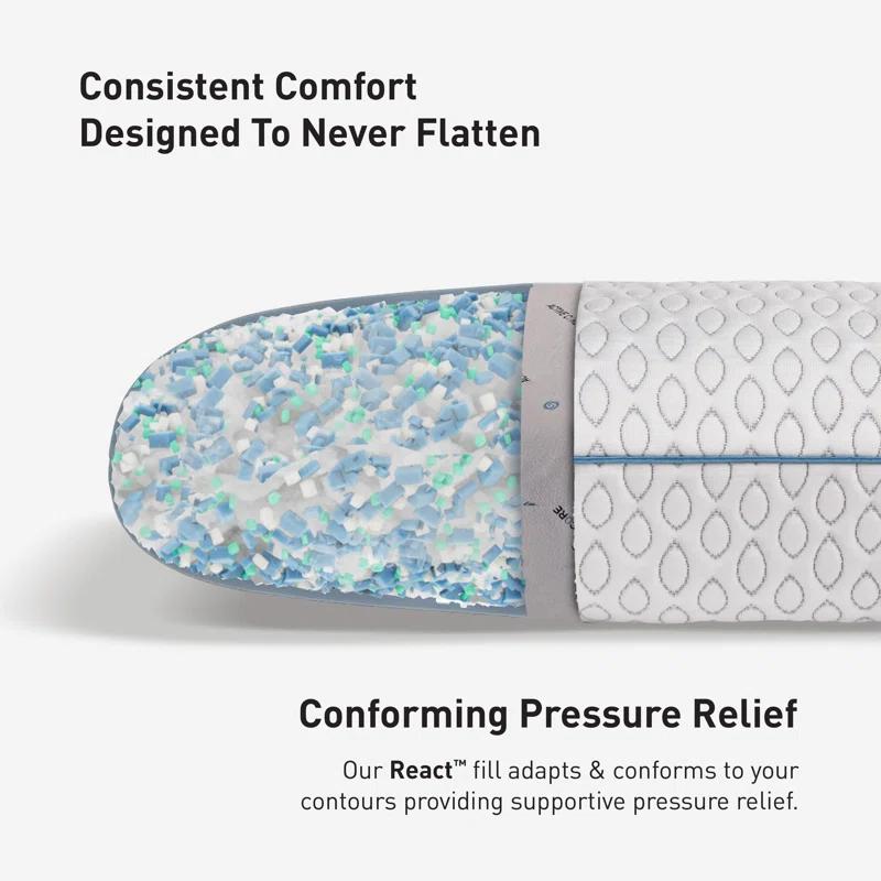 Bedgear Bedgear Frost Performance Pillow - Cooling Bed Pillow - All Sleep Positions