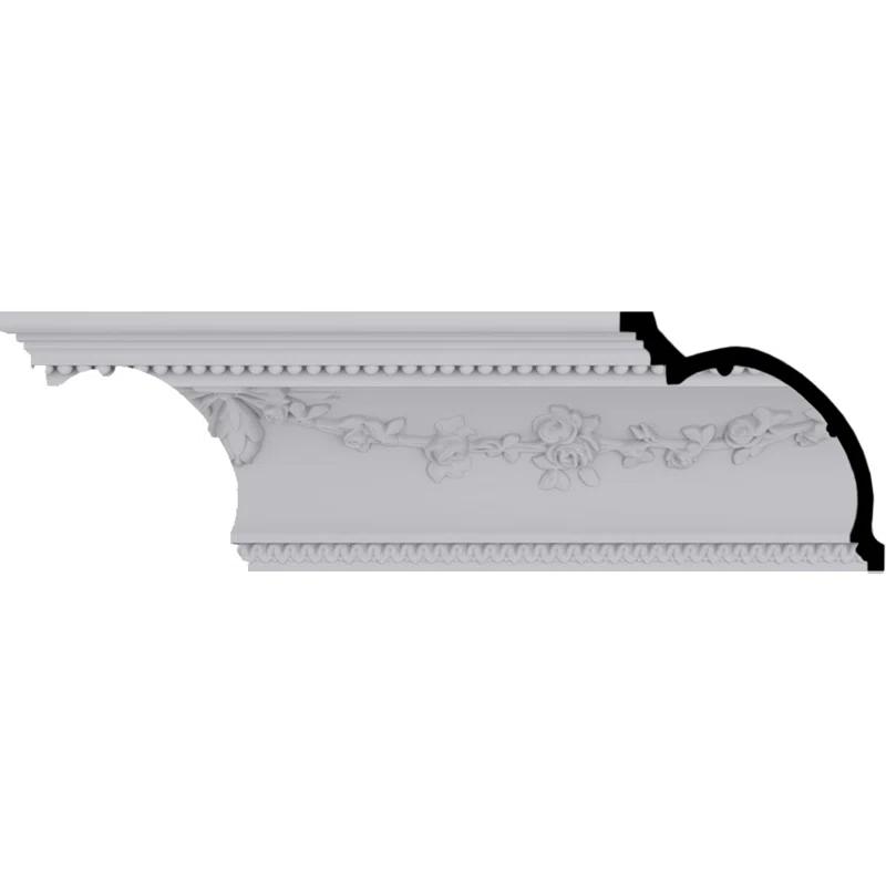 Ekena Millwork Floral Swag Crown Moulding