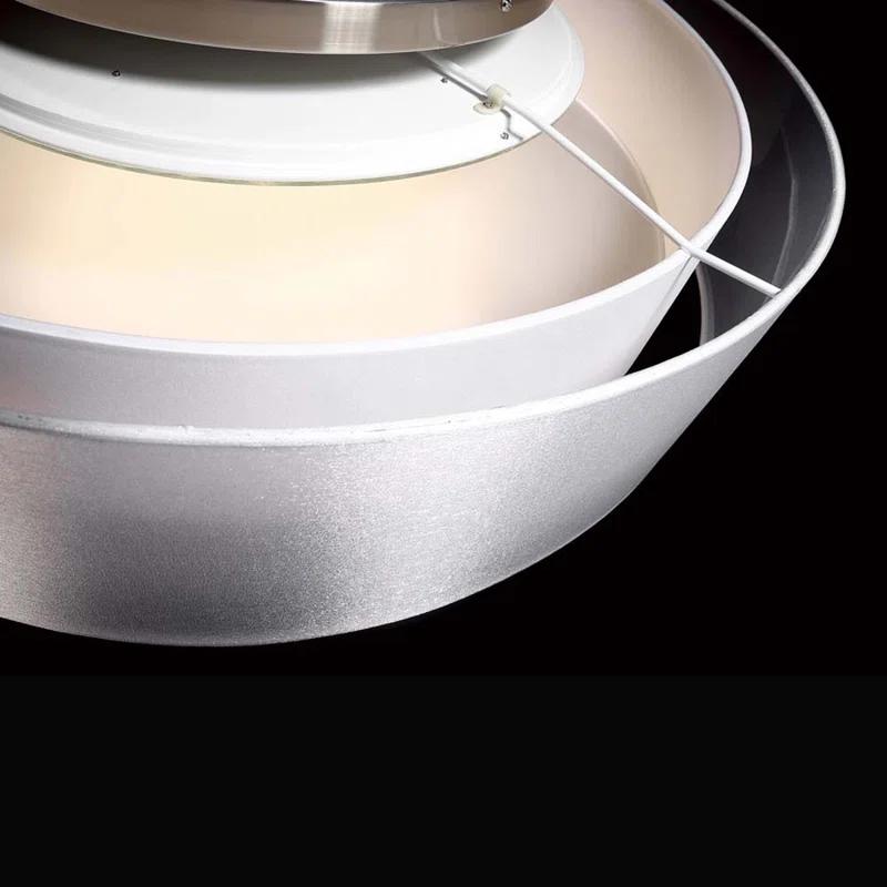 Modern Forms Metropolis Fabric LED Flush Mount