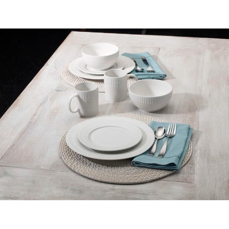 Pfaltzgraff Pfaltzgraff Cassandra 16-Piece Porcelain Dinnerware Set, Service for 4