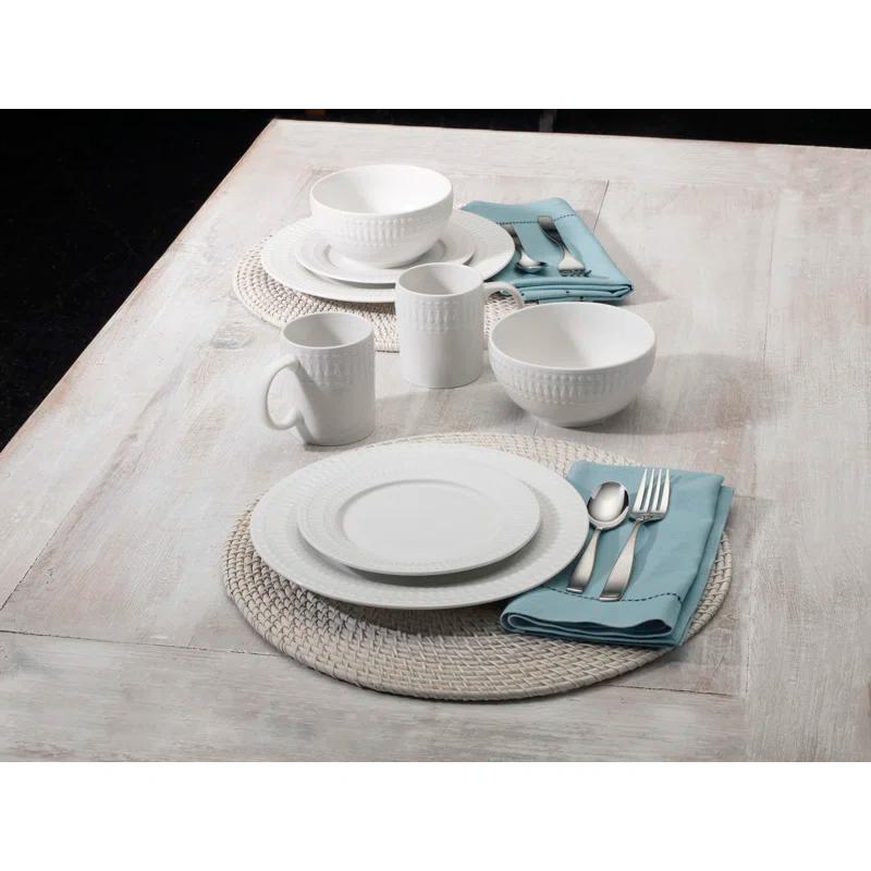 Pfaltzgraff Pfaltzgraff Cassandra 16-Piece Porcelain Dinnerware Set, Service for 4