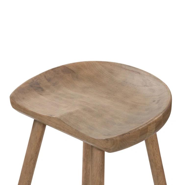 Casimer Solid Wood Stool