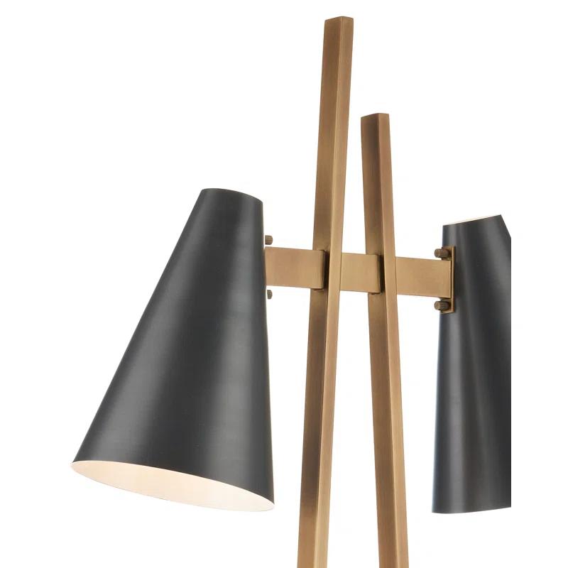 Currey & Company Duet Floor Lamp