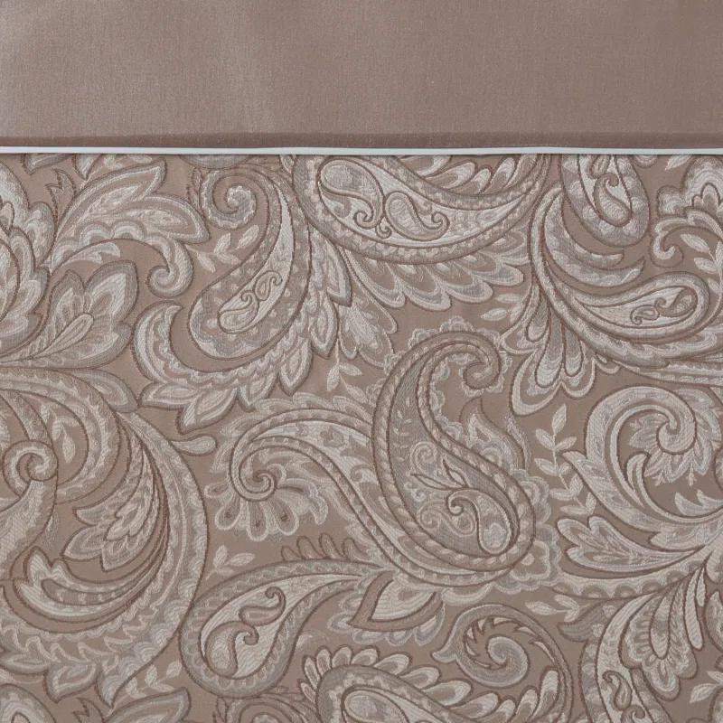 Madison Park Aubrey Paisley Jacquard Shower Curtain