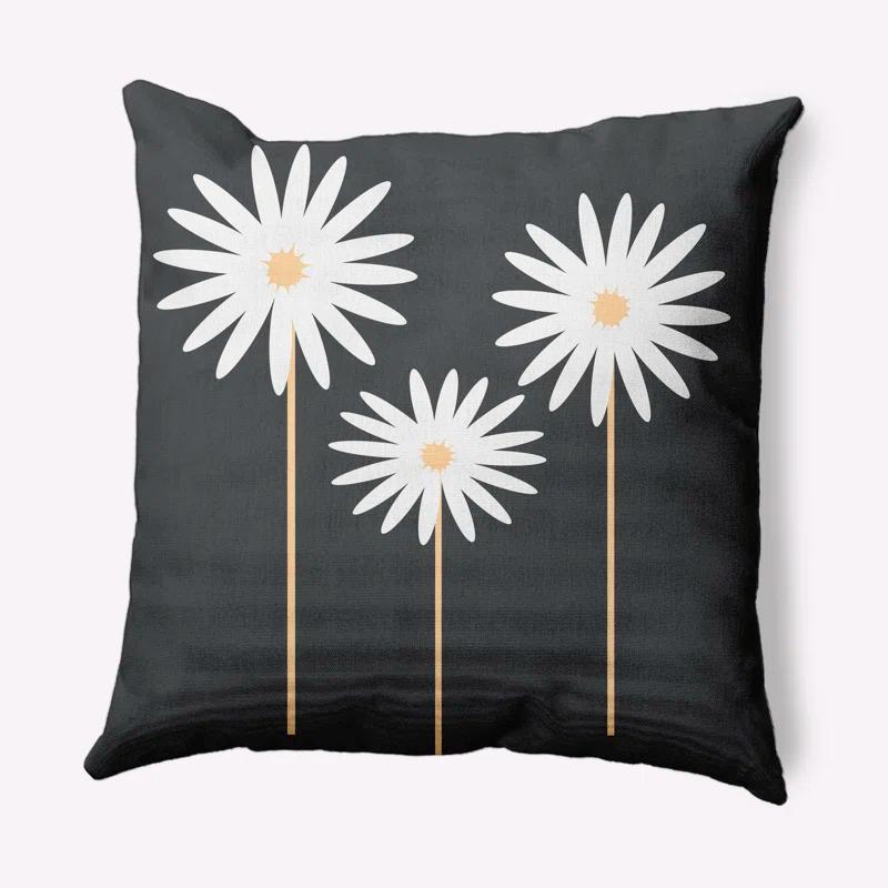 e by design Floral Reversible Throw Pillow
