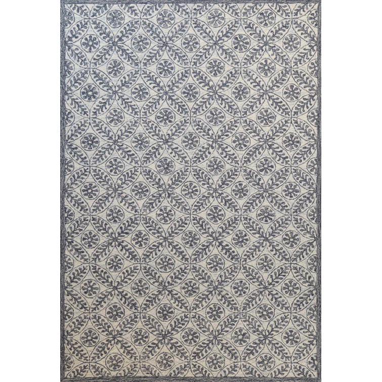 Bashian Rugs Valencia Hand Tufted Wool Geometric Indoor Rug