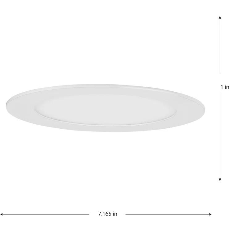 Progress Lighting Everlume 6.5" Ultra Slim 3000 K LED Canless Recessed Lighting Kit P807003-028-30