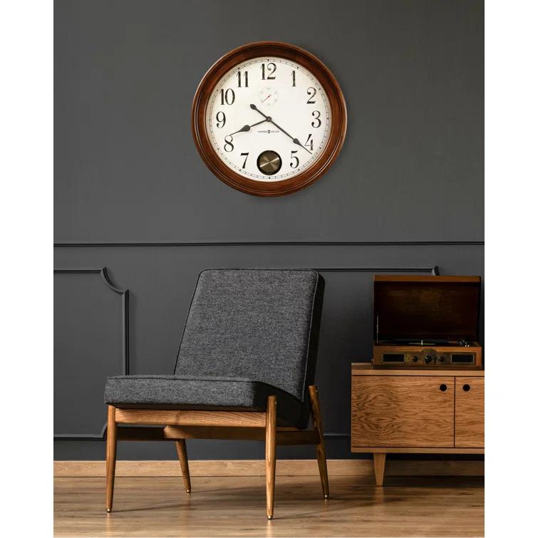 Howard Miller® Auburn Wood Wall Clock