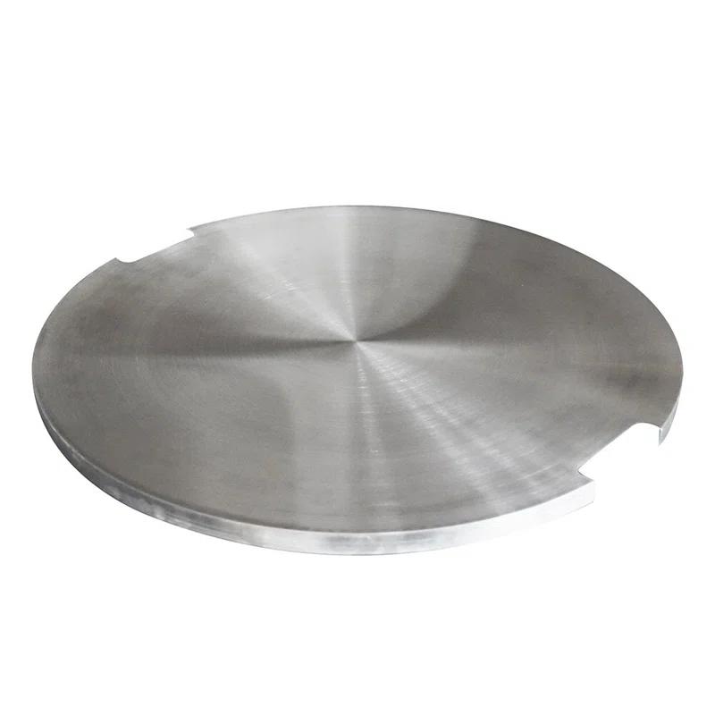 Round Stainless Steel Fire Pit Lid