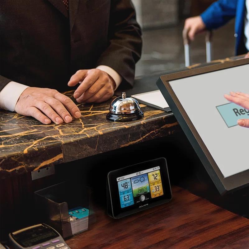 AcuRite Weather Station Forecaster with Color Display for Temperature, Humidity, Hyperlocal Forecast, and Built-In Barometer (02077M) & Reviews | Wayfair