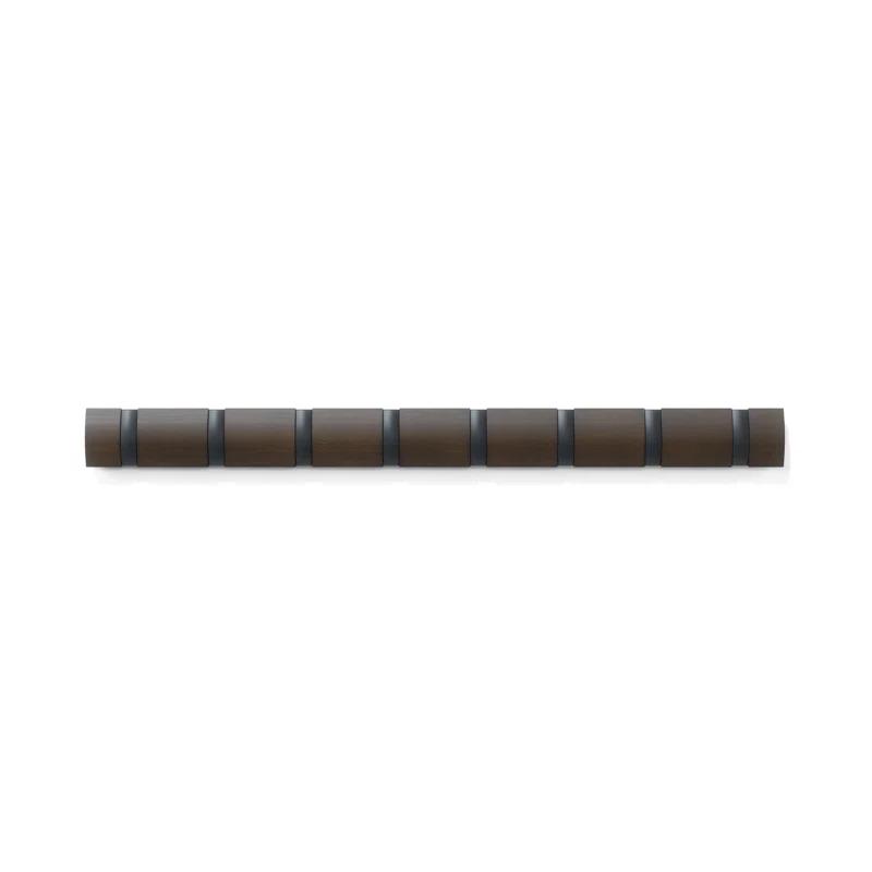 Umbra Flip Solid Wood Wall 8 - Hook Wall Mounted Coat Rack