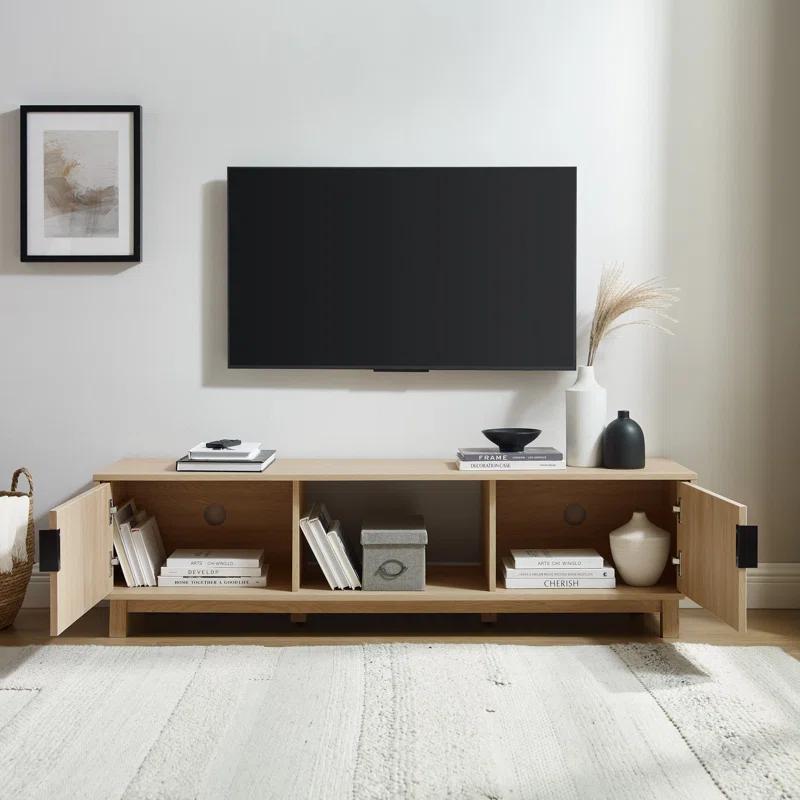Farmann Reeded 2-Door TV Stand