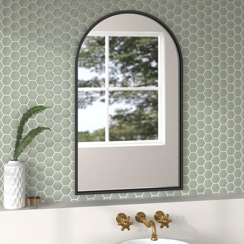 Tracie Metal Flat Wall Mirror
