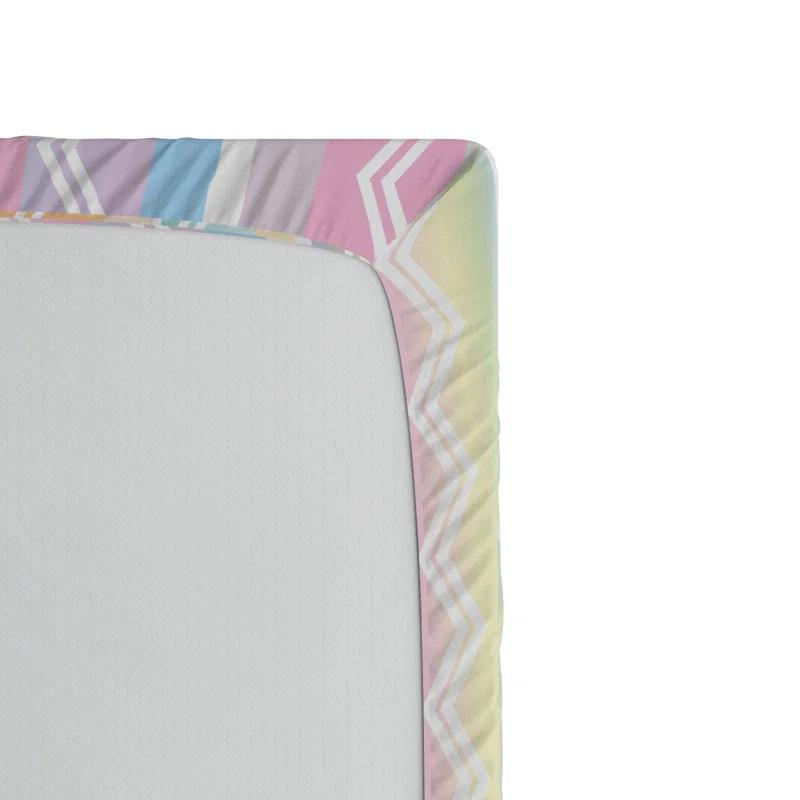 Ambesonne Microfiber Striped Fitted Sheet