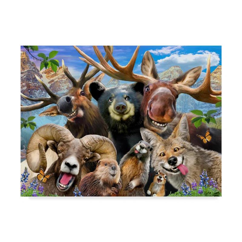 Trademark Fine Art " Happy Forest " by Howard Robinson