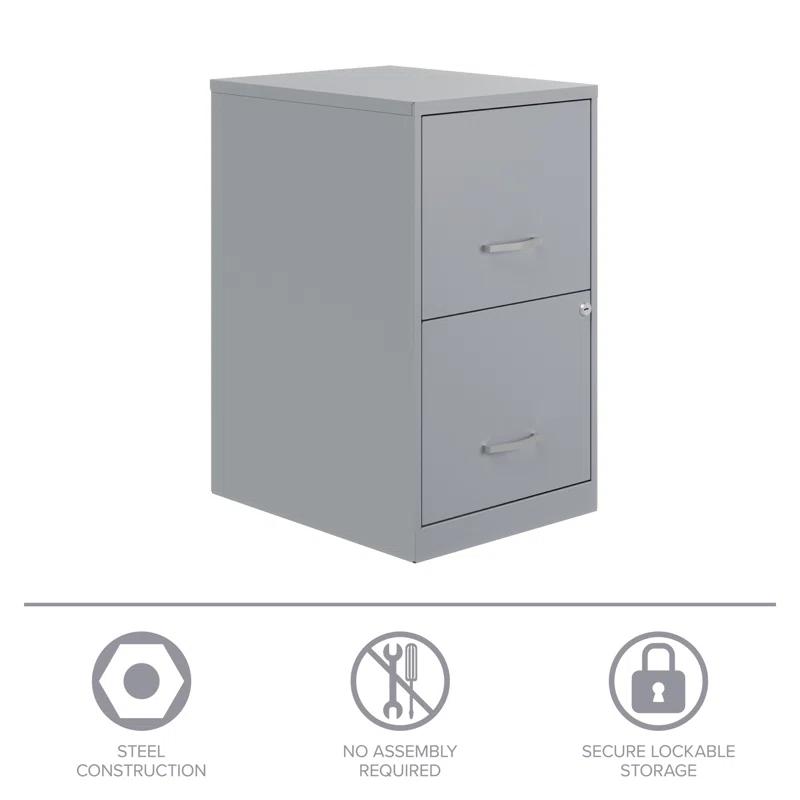 Lorell Soho 2-Drawer File Cabinet