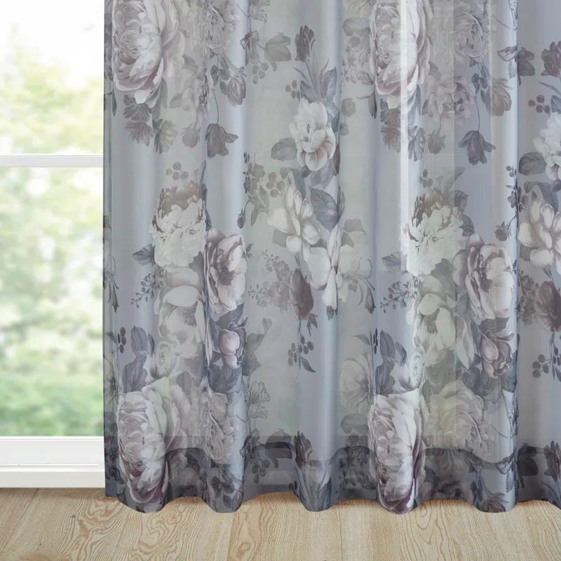Madison Park Simone Marcus Sheer Curtain Panel
