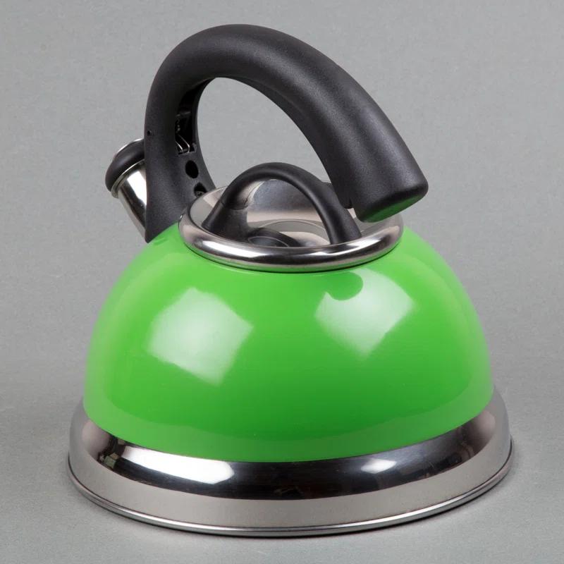 Creative Home Creative Home 2.6 Quarts Stainless Steel Whistling Stovetop Tea Kettle